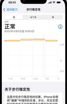 耿马iPhone手机维修如何在iPhone开启'步行稳定性通知'