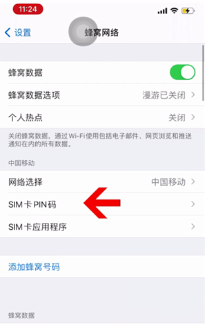 耿马苹果14维修网分享如何给iPhone14的SIM卡设置密码 