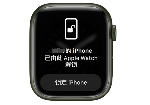 耿马苹果手机维修分享用 AppleWatch 解锁配备面容 ID 的 iPhone方法 